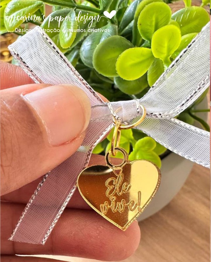 PINGENTE Coleção Páscoa 2026 para Papelaria Criativa - Pacote com 10 Unidades (escolha o modelo) - Imagem 13