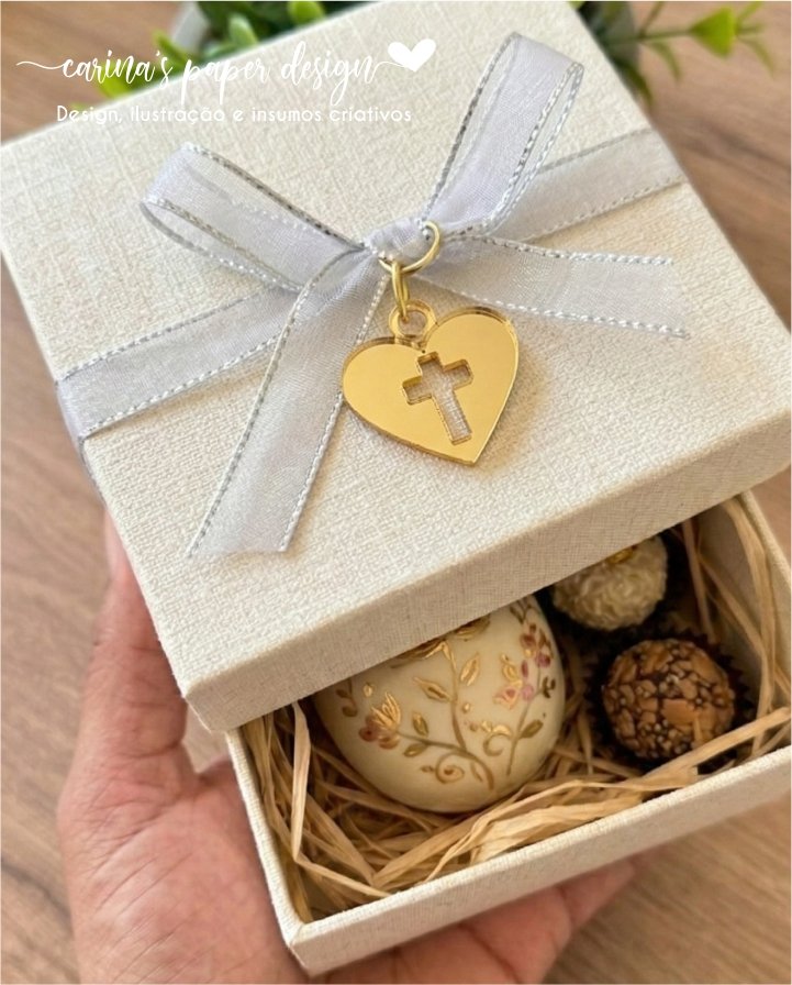PINGENTE Coleção Páscoa 2026 para Papelaria Criativa - Pacote com 10 Unidades (escolha o modelo) - Imagem 8