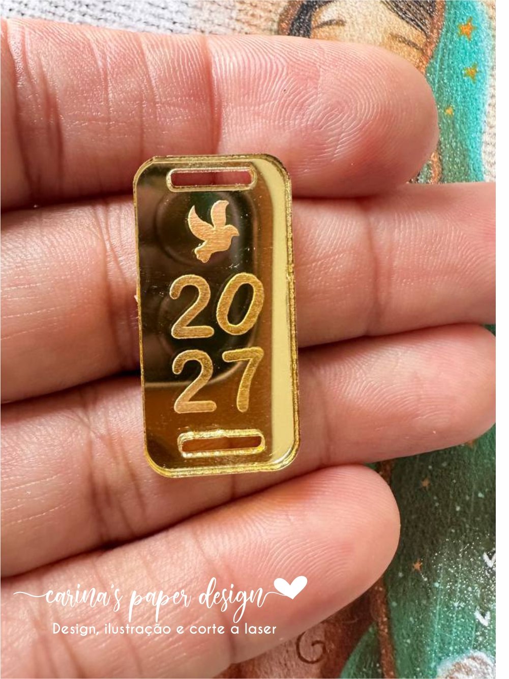 Passante 2027 para elástico chato 7mm - Pacote com 5 unidades- Escolha o modelo - Imagem 8