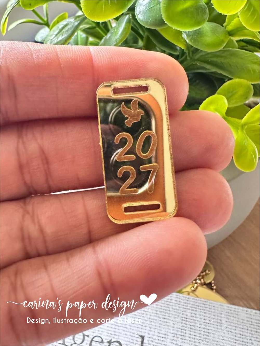 Passante 2027 para elástico chato 7mm - Pacote com 5 unidades- Escolha o modelo - Imagem 9