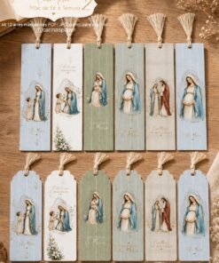 Kit Pronto para Imprimir: Marcadores de páginas COMO MARIA 2