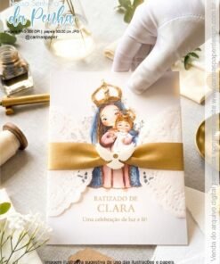 Alternative view of kit Digital Ilustrações Nossa Senhora da Penha