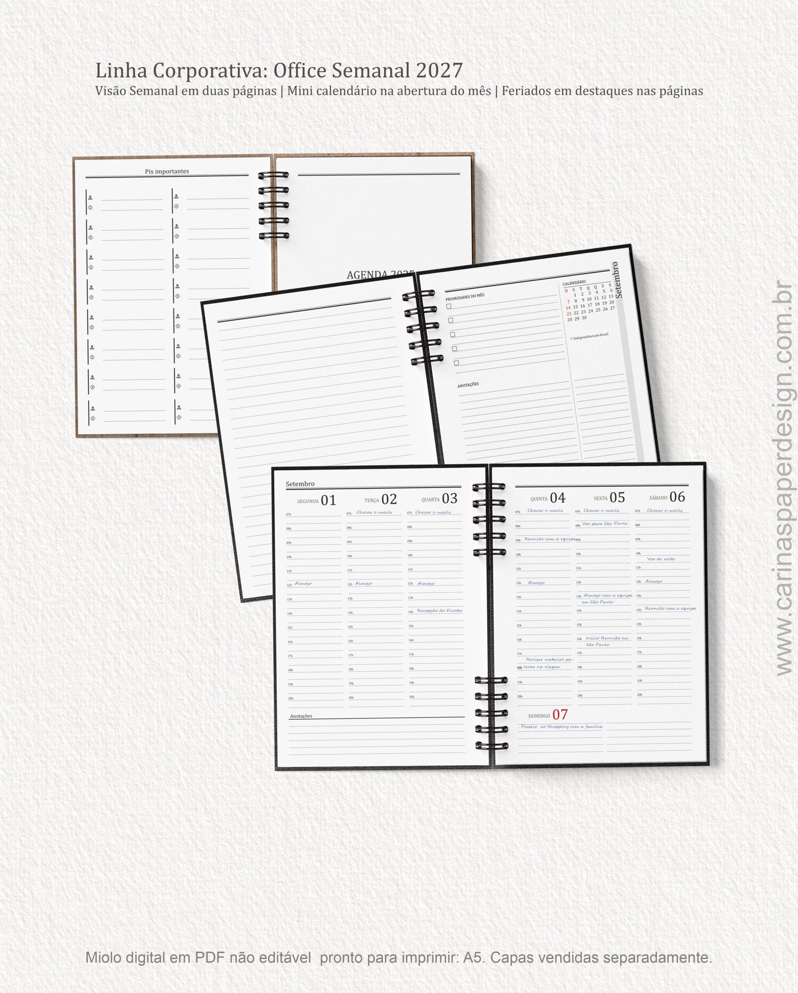 Arquivo Digital Miolo Agenda Office Semanal 2027