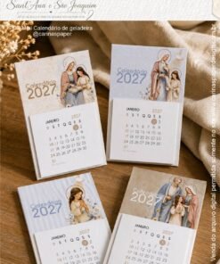 PDF Calendário mini Imã de geladeira Santana e São Joaquim 2027 - Imagem 3