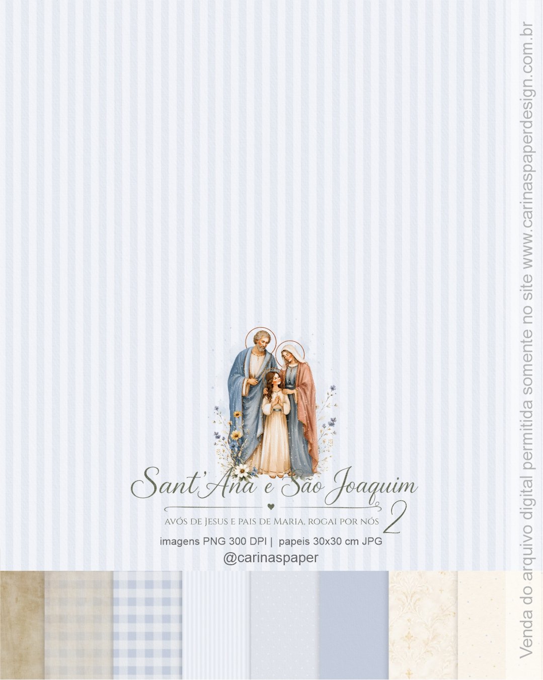 Kit Ilustrações Santana e São Joaquim 2 - Imagem 4