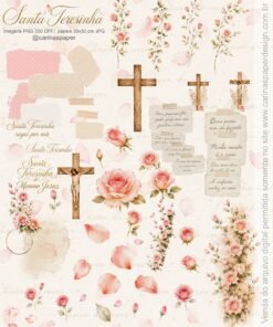 Kit Ilustrações Santa Teresinha 3 - Imagem 4