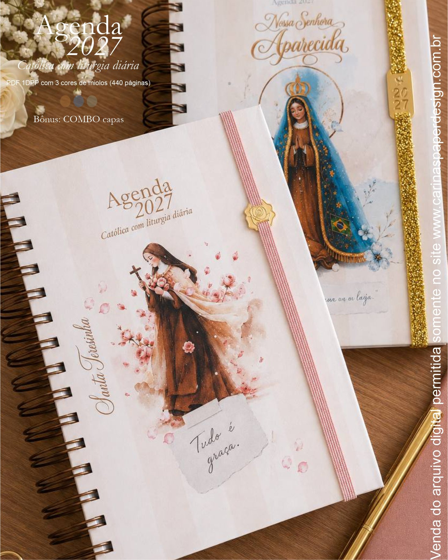 Arquivo digital Agenda Liturgia Diária + COMBO capas