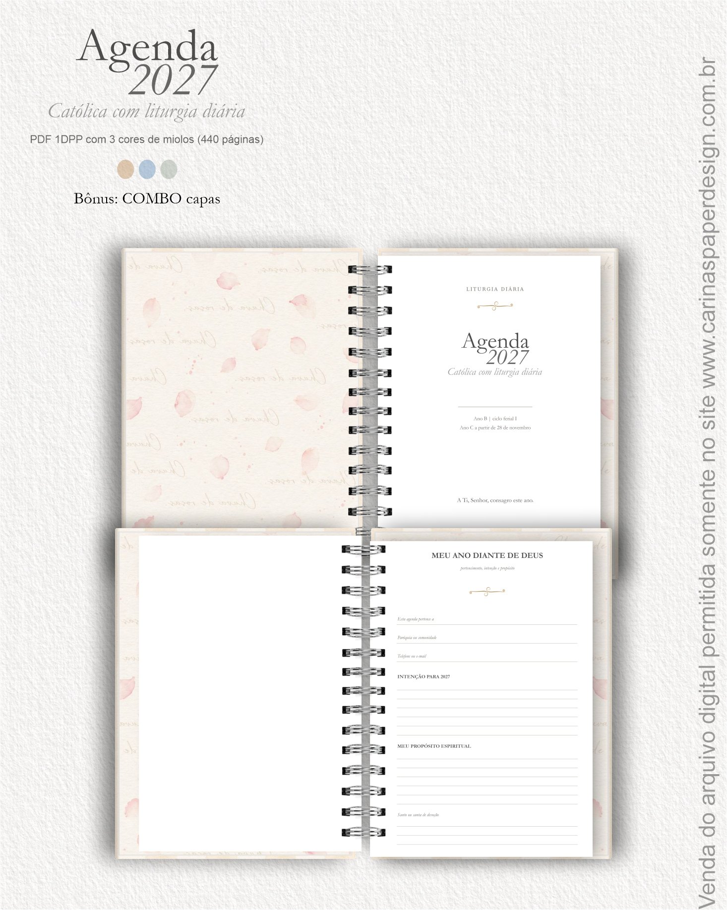 Arquivo digital Agenda Liturgia Diária + COMBO capas - Imagem 8