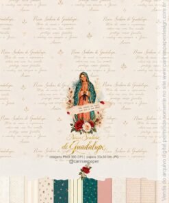 Kit Ilustrações  Nossa Senhora de Guadalupe 2 - Imagem 3
