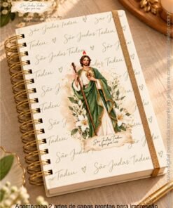 Mini Kit Ilustrações São Judas Tadeu + capas + miolo - Imagem 4